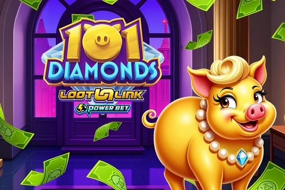 Capa do slot 101 Diamonds