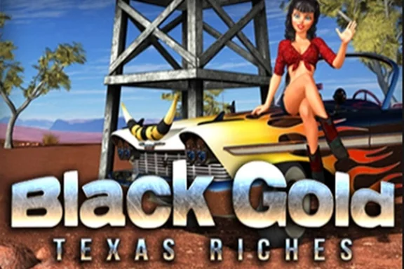 Capa do slot Black Gold Texas Riches