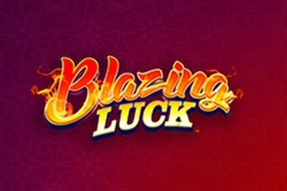 Capa do slot Blazing Luck
