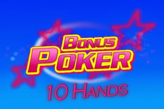 Capa do slot Bonus Poker 10 Hand
